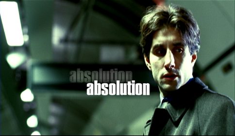 A poster from Absolution, one of Dan's short films.