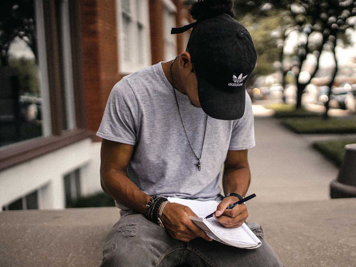 You can free write by hand, on computer, or even on a typewriter.