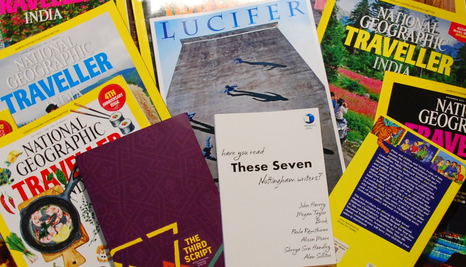 Some of the places Shreya Sen Handley has had work published.