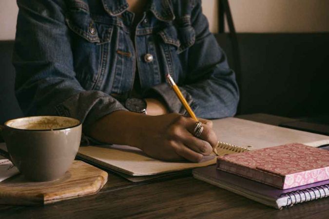 A solitary writer
