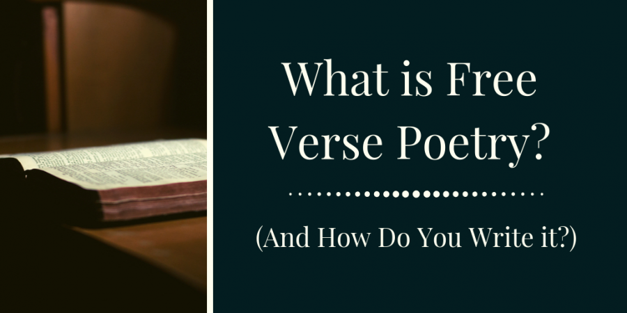 What is free verse poetry?