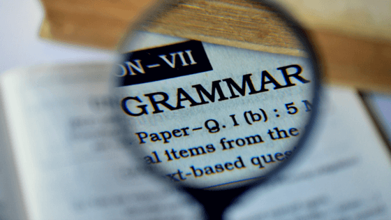 Giving feedback on the grammatical elements of a piece of writing is important. This is why.