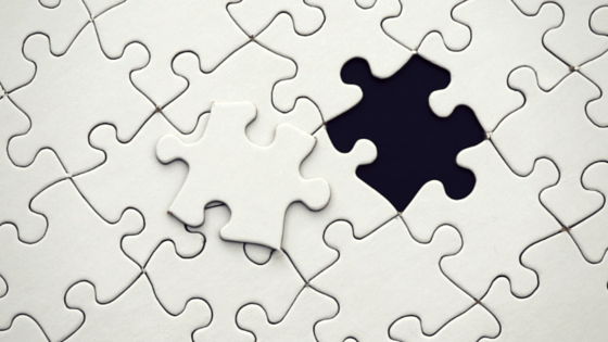 Putting a story together is like slowly piecing together a jigsaw inside your mind.