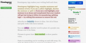 Hemingway-App-Resource